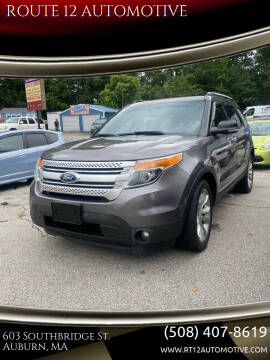 2013 Ford Explorer for sale at ROUTE 12 AUTOMOTIVE in Auburn MA