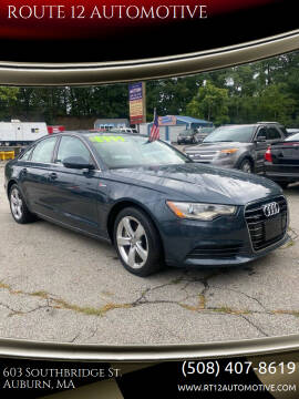 2012 Audi A6 for sale at ROUTE 12 AUTOMOTIVE in Auburn MA