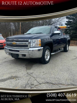 2012 Chevrolet Silverado 1500 for sale at ROUTE 12 AUTOMOTIVE in Auburn MA