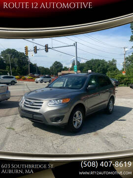 2012 Hyundai Santa Fe for sale at ROUTE 12 AUTOMOTIVE in Auburn MA